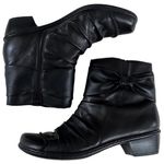 EUC Rieker Leather Ankle Boots Black Size 7 Photo 0