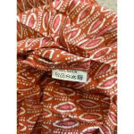 NWT Rock Flower Paper Darcy Spice Rayon Tunic Dress Orange Indian Print Size L Size L Photo 5