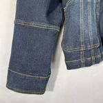 Tulle Plus Size Button Front Dark Wash Stretch Patch Pocket Denim Jacket 3X 3XL Photo 1