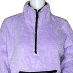 Derek Heart Shirt Juniors Large Purple Black Fleece Sweatshirt Casual Outdoors Photo 4