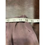 Amanda Smith  Vintage Pure‎ Silk Pant Suit Set Size 16 Zen Minimalism Mauve New Photo 14