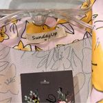 Sunday Up Floral Yellow Button Photo 5