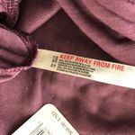 Free People  All Night Velvet Tank Tunic Sleeveless Low Back Fig Jam Purple M Photo 5