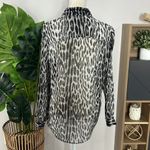 Michael Kors Michael  • studded collar leopard button down shirt Photo 1