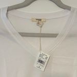 Splendid NWT V-Neck Long Sleeve Maternity T-Shirt In White Size XS Photo 4