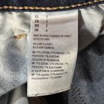 American Eagle SZ 2 Hi-Rise Shortie Jean Shorts Floral Embroidered Distressed Photo 9