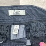 Bass & Co. Women’s Charcoal Straight Mid Rise Denim Pants Size 8 Black Photo 8