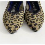 Rothy's The Point Leopard Cheetah Animal Print Ballet Flat Shoes W8 Photo 9
