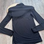 MAJESTIC FILATURES SOFT TOUCH LONG SLEEVE TURTLENECK IN NOIR‎ Black Size XS Photo 5