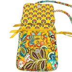 Vera Bradley Retro 70s Bohemian Quilted Yellow Provincial Crossbody Bag Photo 2