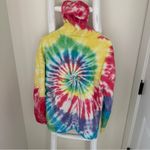BP Nordstrom Colorful Tie-Dye Oversized Sweatshirt Hoodie Size Small Photo 1