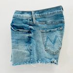 Mother Denim The Scrapper Jean Shorts Size 25 Fray Hem Light Blue Wash 3" Inseam Photo 3