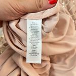 Adrianna Papell  NWT Pink Gold Spaghetti Strap Sequin Mesh Blouson Gown Size 18 Photo 11