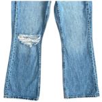 American Eagle Highest Rise 90s Flare Distressed Size 6 SHORT Photo 2