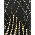 Fabrice Style Vintage Black Silk Beaded Flapper Dress Size 4 Photo 8