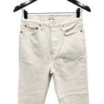 RE/DONE Orginals 90s High Rise Ankle Crop in Vintage White size 27 NWOT Photo 3