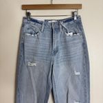 Vervet  Blue Jeans Womens 26 Light Wash Leslie 90s Vintage Flare Distressed Photo 1