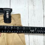 H&M Divided Skirt Women Size Small Tan Linen Mini Pockets Business Preppy Photo 6