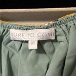 Revolve More To Come Marlene Cut Out Dress in Green Floral Size Medium NWT Photo 4