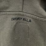 Ivory Ella  Cropped Hoodie Metallic Foil Stars XS Photo 8