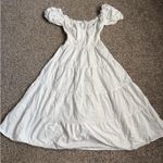 ASTR  the Label Women's Cinched Bust Dress puff sleeve White  Photo 1