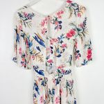 American Eagle NWT Floral Kimono Romper Dress Botanical Maxi Size 2 NEW Photo 11