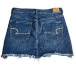 American Eagle American Eagle 12 High Rise Mini Jean Skirt Next Level Stretch Denim Western Photo 4