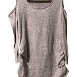 Ember Womens Measured Sweater Open Sleeves Runched Preppy Cabincore Casual City Size undefined Photo 0