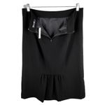 Ny Collection NY & Co 7th Avenue Design Pencil Skirt 16 Black Back Cinch New Photo 7