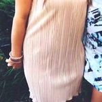 Von Maur Rose Gold Shiny Dress Photo 0