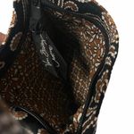 Vera Bradley  Pleated Hannah Bag Cafe Latte Brown Black Purse Handbag Retired EUC Photo 2