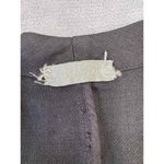 None Black Single‎ Button Shawl Lapel Blazer With Patch Pockets Medium Photo 3