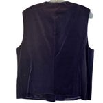 Rena Rowan Rena‎ Rowan for Saville Purple Velvet Vest Photo 3