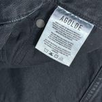 AGOLDE  ladies black fly button straight denim jeans size 25 Photo 9
