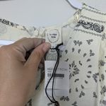 River Island  Puff Sleeve Paisley Midi Dress Nwt Sz 12 Photo 3