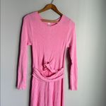 Anthropologie By  Long-Sleeve Ribbed Sweater Midi Dress Large Photo 5