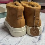 J/SLIDES NYC Urban Sport by J/SLIDES Brown Fur-Lined Shoes Photo 4