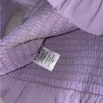 The Impeccable Pig NWT Purple Smocked Crop Top size Small! Photo 6