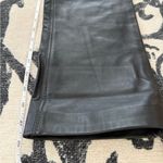 New Reformation x Veda Cynthia Black 100% Lamb Leather Straight leg pants 4 Photo 6