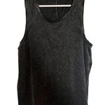 Olive & Oak  distressed black sleeveless shirt in small Photo 0