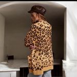 Free People New State Side Leopard Cardigan Photo 2