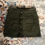 Newbury Kustom dark green velvet skirt Photo 0