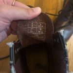 Dr. Martens Burgundy Leather Boots Womens Size 6 Photo 7