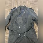 Worthington  Elegant Black Trench Coat Photo 4