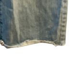 Madewell  Women's Wide Leg Crop Jeans Blue Size 24 Exposed Button Photo 2