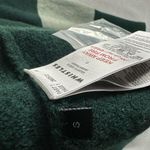 Whistles Stripe Button Neck Jumper Wool Blend Sweater Size Small Green Multi Photo 4