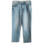 Pistola  | Cherry Straight Leg Ankle Length Medium Wash Jeans Agustus | Size 31 Photo 1