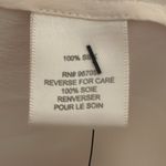 Rebecca Taylor  Ruffle Tie Neck Silk Long Sleeve Top Size 0‎ Photo 6