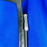 Vince Camuto Emperor Blue Rough & Refined Vegan Leather Blazer Jacket Petite 6 Photo 2