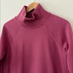 Athleta  Cozy Karma Side Zip Funnel Neck Victorian Berry Pullover Size XS Photo 4
